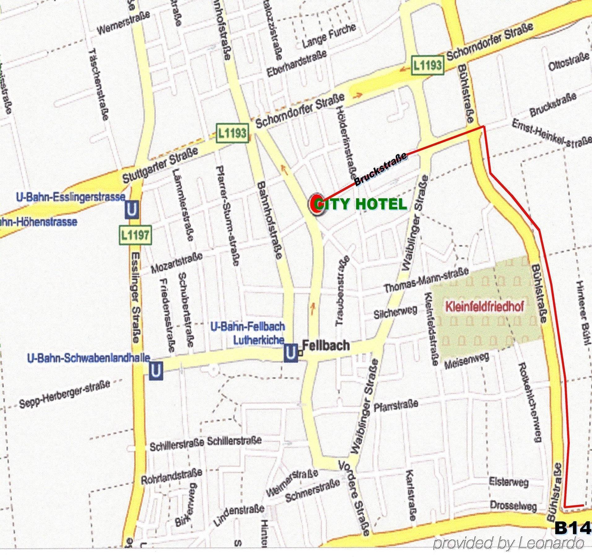 City Hotel Fellbach 24H Check-In Exterior photo